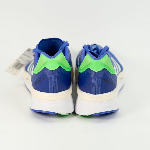 Adidas Adizero Boston 10 \'Sonic Ink Screaming Green\' FZ2498 Marathon size 13 main image 6
